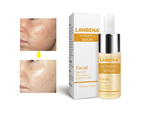 Отбеливающая сыворотка для лица Lanbena Vitamin C Serum