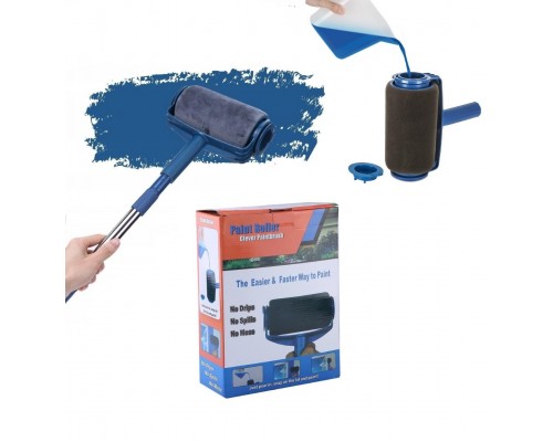 Малярные валики для покраски с резервуаром для краски Paint Roller Clever Paintbrush