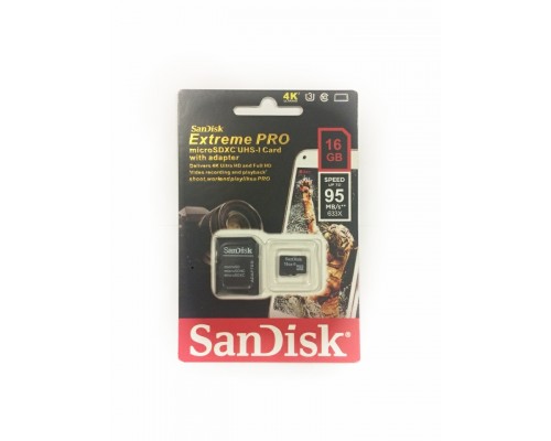 Карта памяти Sandisk Extreme Pro 16 GB