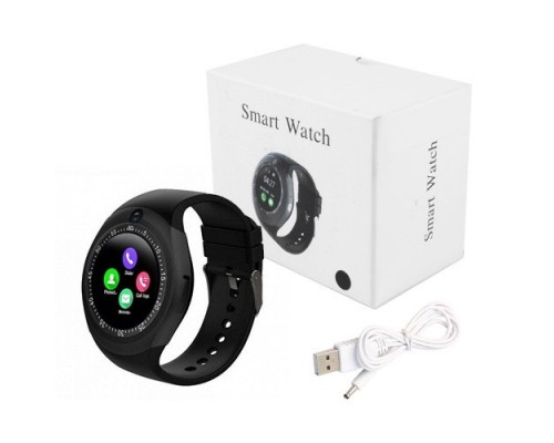 Умные часы Smart Watch V8 чёрные