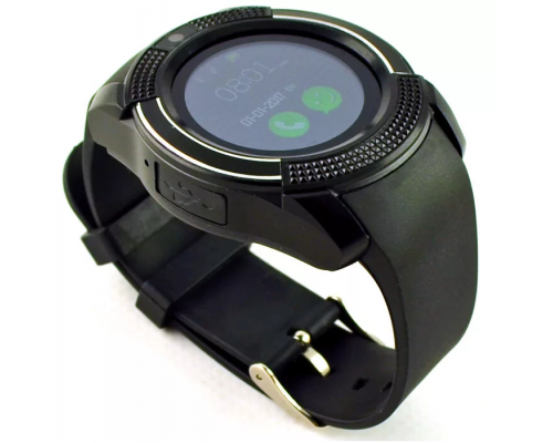 Умные часы Smart Watch V8 чёрные