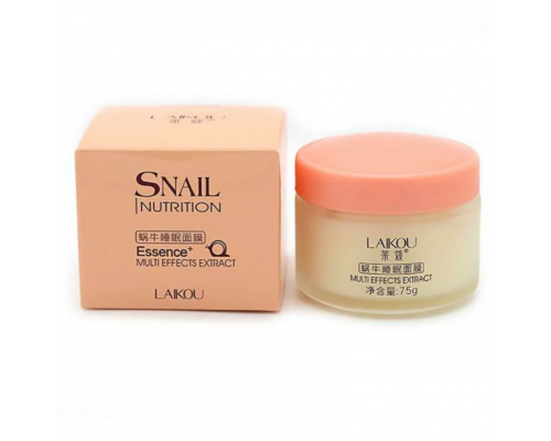 НОЧНАЯ МАСКА ДЛЯ ЛИЦА С МУЦИНОМ УЛИТКИ SNAIL NUTRITION ESSENCE MULTIEFFECTS EXTRACT