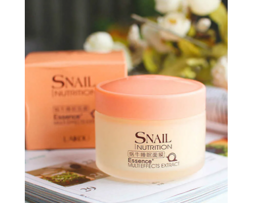 НОЧНАЯ МАСКА ДЛЯ ЛИЦА С МУЦИНОМ УЛИТКИ SNAIL NUTRITION ESSENCE MULTIEFFECTS EXTRACT