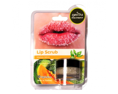 Сахарный скраб для губ Phutawan Lip Scrub Strawberry