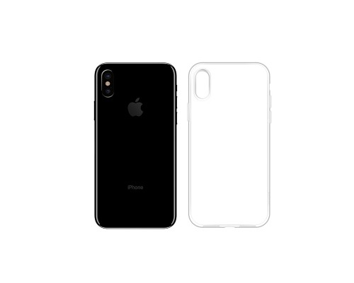 Чехол HOCO TPU Light Series для iPhone X прозрачный, 0,8 мм