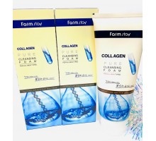 Пенка для умывания лица очищающая Farm Stay Collagen