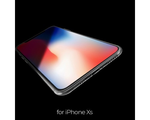 Чехол HOCO TPU Crystal clear Series для iPhone XS прозрачный, 0,8 мм