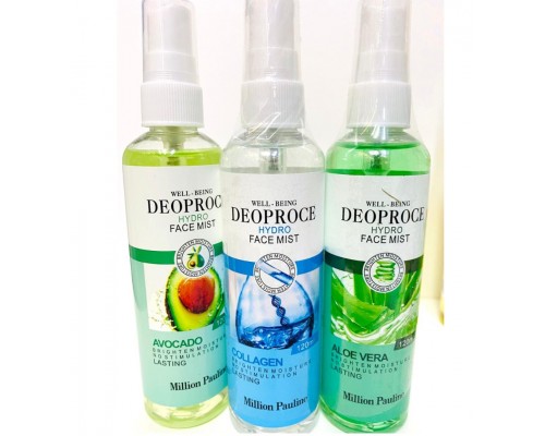 Фиксирующий мист для лица Deoproce Well-Being Hydro Face Mist