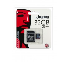 Карта памяти Kingston 32 Gb с адаптером