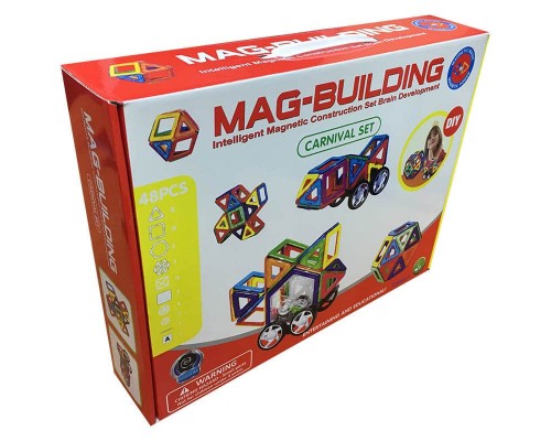 Магнитный конструктор Mag Building 48 деталей