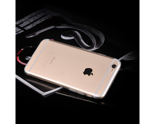 Чехол HOCO TPU Light Series для iPhone 6/6s, черный прозрачный, 0,6 мм