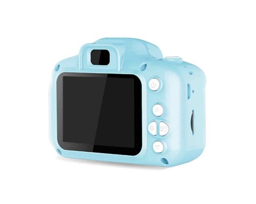 Детский цифровой фотоаппарат X2 Cartoon Digital Camera голубой