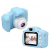 Детский цифровой фотоаппарат X2 Cartoon Digital Camera голубой