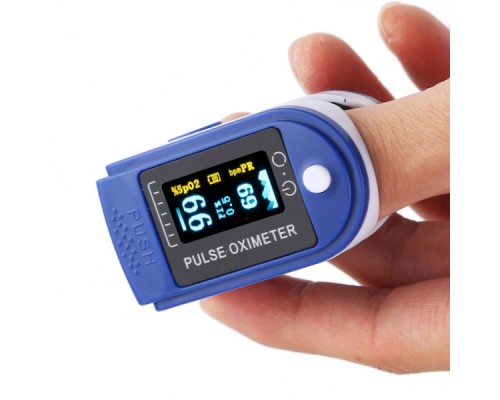 Цифровой пульсоксиметр на палец Fingertip Pulse Oximeter AB-88 SpO2