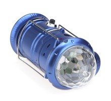 Кемпинговый фонарь с дискошаром и динамиком Magic Cool Camping Lights MX-6801