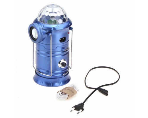 Кемпинговый фонарь с дискошаром и динамиком Magic Cool Camping Lights MX-6801