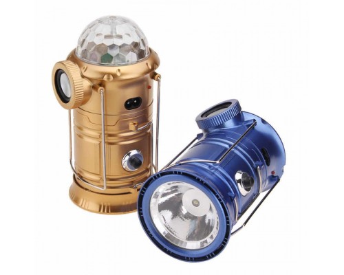 Кемпинговый фонарь с дискошаром и динамиком Magic Cool Camping Lights MX-6801