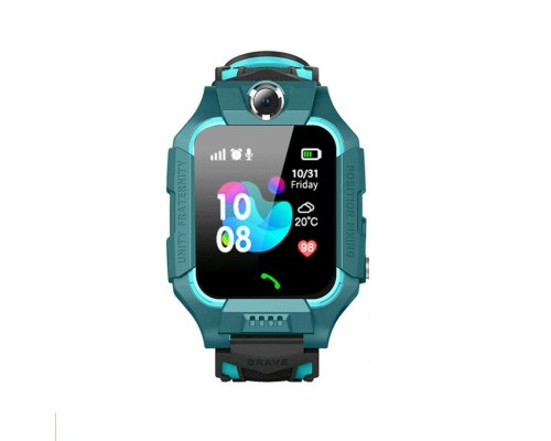 Детские умные часы Smart Watch Q88 зеленые