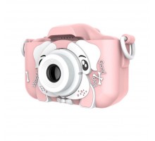 Детский цифровой фотоаппарат Children's Fun Camera Dog розовый