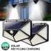 Светильник с датчиком движения на солнечной батарее Solar Induction Wall Lamp CL-100