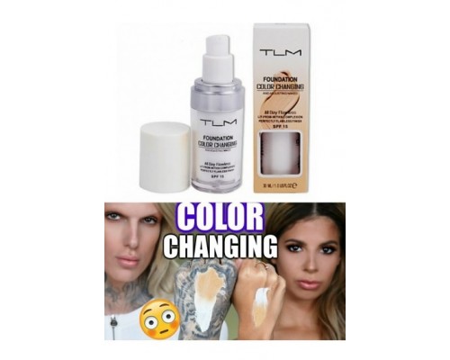 Тональная основа TLM Color Changing Foundation