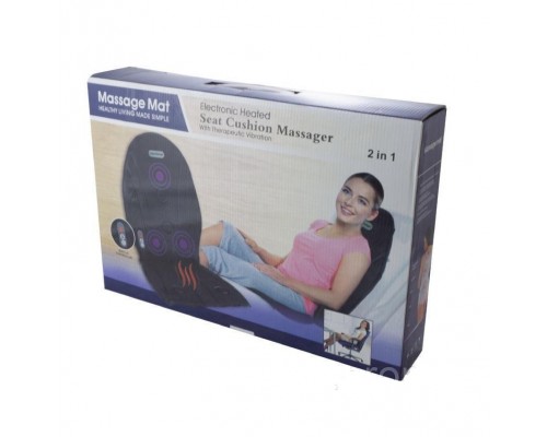 Массажер на сиденье с подогревом Electronic Heated Seat Cushion Massager