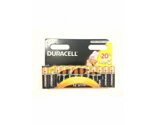 Батарейки Duracell AA 12 шт.