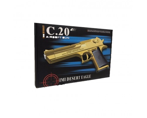 Металлический пистолет для страйкбола Air Soft Gun C20 Desert Eagle