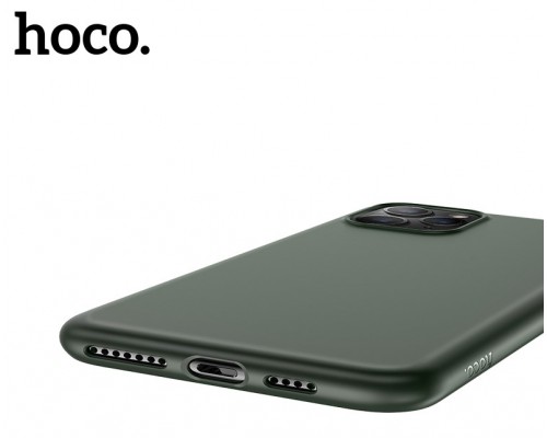 Чехол HOCO TPU Fascination Series для iPhone 11 Pro Max, Темно-зеленый, 0,8 мм