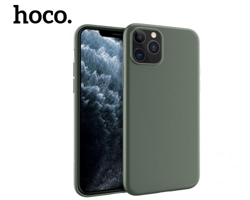 Чехол HOCO TPU Fascination Series для iPhone 11 Pro Max, Темно-зеленый, 0,8 мм