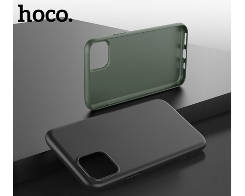 Чехол HOCO TPU Fascination Series для iPhone 11 Pro Max, Темно-зеленый, 0,8 мм