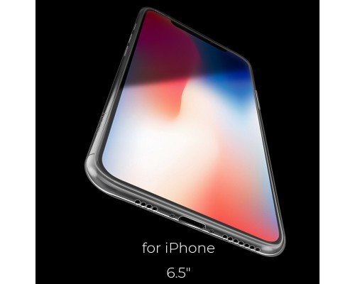 Чехол HOCO TPU Light Series для iPhone XS max прозрачный, 0,8 мм