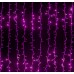 Гирлянда Дождь Розовая 3*3 метра