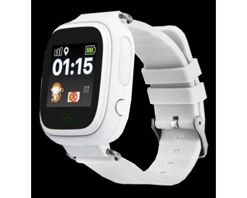 Детские gps часы Smart Baby Watch G72/Q80 wi-fi белые