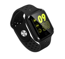 Умные часы Smart Watch с пульсометром S226 чёрные