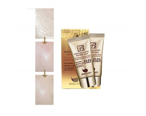 Многофункциональный BB-крем с улиточным муцином Bergamo Magic Snail BB Cream 50+/PA+++