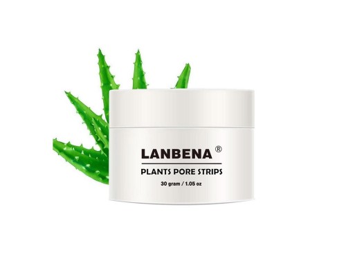 Очищающая маска от угрей и черных точек Lanbena Plants Pore Strips