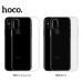 Чехол HOCO TPU Light Series для iPhone XS черный прозрачный, 0,8 мм