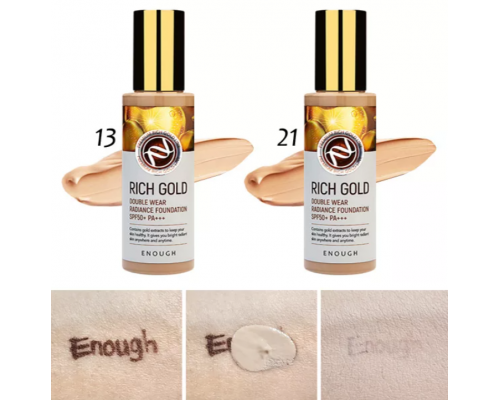 Тональный крем ENOUGH Rich Gold Double Wear Radiance Foundation