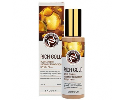 Тональный крем ENOUGH Rich Gold Double Wear Radiance Foundation