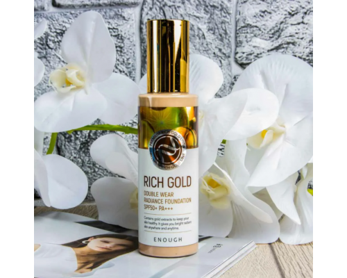 Тональный крем ENOUGH Rich Gold Double Wear Radiance Foundation