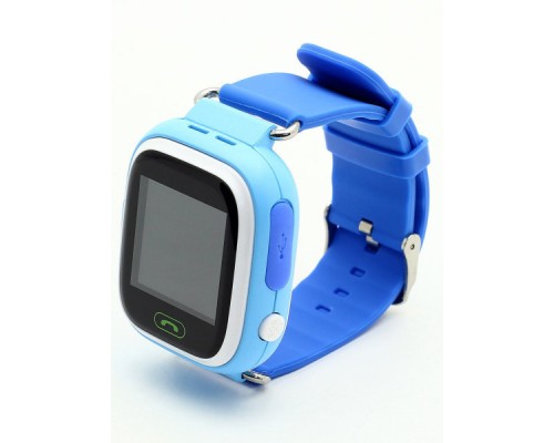 Детские gps часы Smart Baby Watch G72/Q80 wi-fi голубые