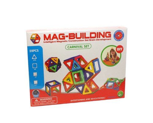 Магнитный конструктор Mag Building 28 деталей