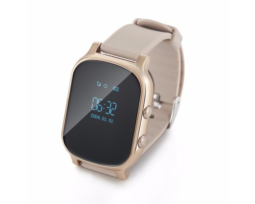 Часы с трекером Smart GPS Watch T58 золото