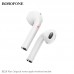 Беспроводные наушники BOROFONE BE28 Plus Original apple, Bluetooth, 400 мАч, Белый, Hands-free