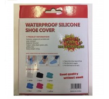 Водонепроницаемые силиконовые бахилы от дождя и грязи Waterproof Silicone Shoe Cover