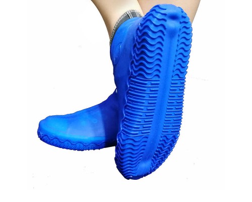 Водонепроницаемые силиконовые бахилы от дождя и грязи Waterproof Silicone Shoe Cover