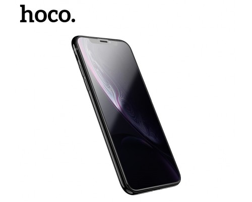 Защитное стекло HOCO A12 для iPhone XS max/11 Pro Max черный