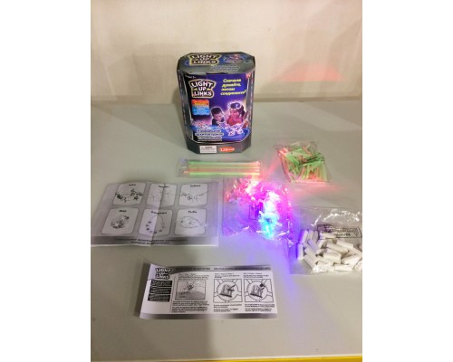 Светящийся конструктор Light Up Links, 128 деталей