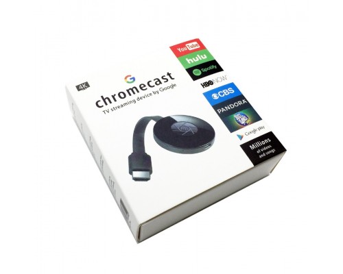 Цифровой медиаплеер Chromecast 4K